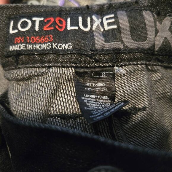 Lot 29 Luxe Marvin the Martian Jeans Size 36 x 31 Looney Tunes Vintage - Picture 8 of 8